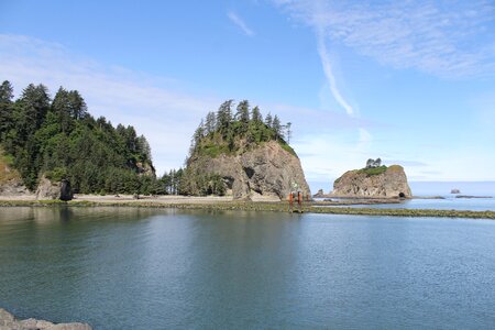 Nature mountain la push beach