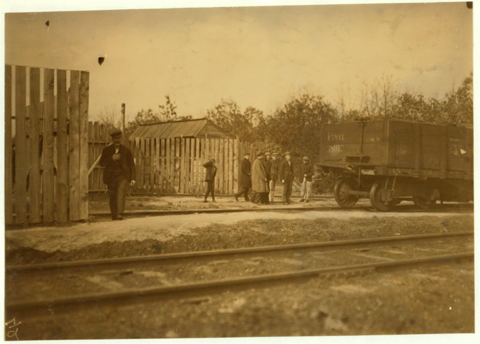 Noon hour, Cape May Glass Co. N.J., One of the small boys. LOC nclc.01244