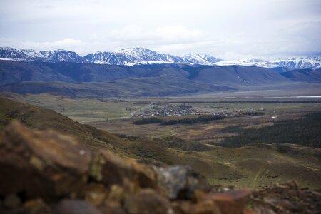 Mountains landscape nature photo