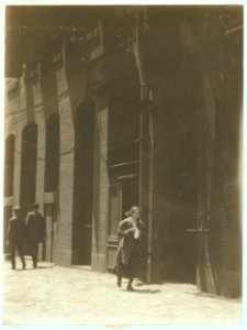 Noon May 12th, 1910. Girls working in Inland Type Factory. 9 to 10 hrs. a day. LOC nclc.04656
