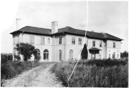 Mark Twain's house, front view. - NARA - 516527 photo