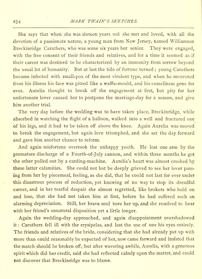 Mark Twain's Sketches, New and Old, p. 254