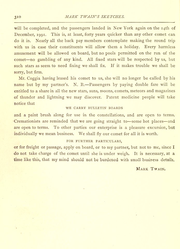 Mark Twain's Sketches, New and Old, p. 310