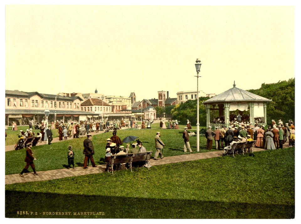 Market place, Norderney, Germany-LCCN2002713753