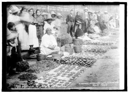 Market on the ground floor, Mexico LCCN2016821181