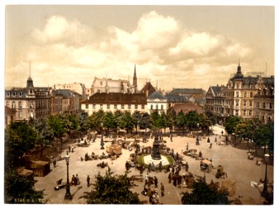 Market, Bremerhafen, Hanover (i.e. Hannover), Germany-LCCN2002713711