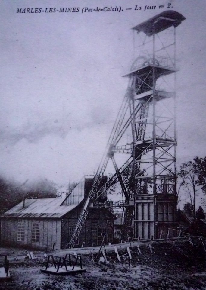 Marles-les-Mines - Fosse n° 2 des mines de Marles (E)