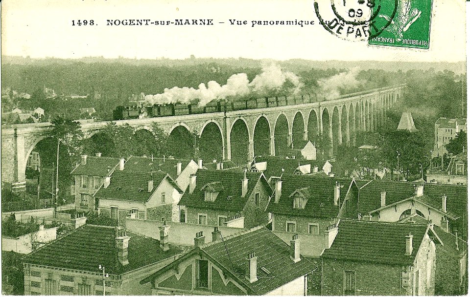 NOGENT - Vue panoramique du Viaduc