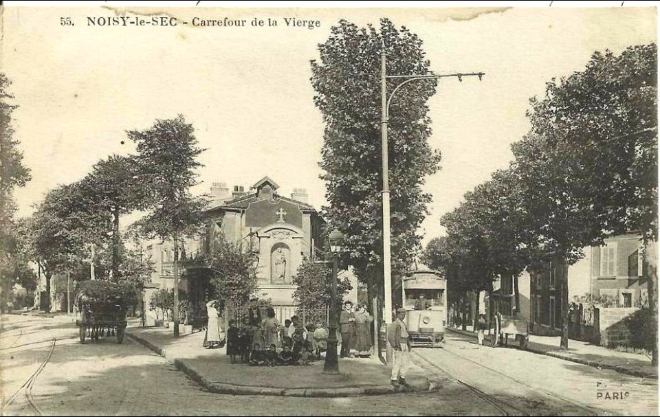 Noisy-le-Sec.Carrefour de la Vierge