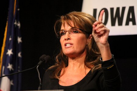 Flag usa sarah palin