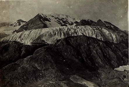 Marmolatagletscher, von der Endstation der Seilbahn aus. (BildID 15585180)