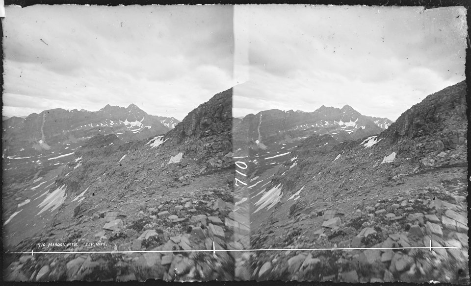Maroon Mountain. Pitkin County, Colorado - NARA - 517526