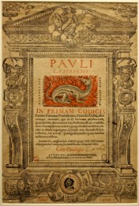 Marque à la salamandre de la famille Senneton - 1552