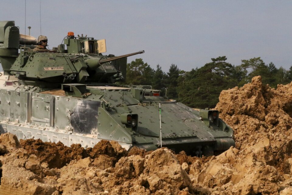 Army tracked armored