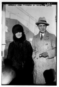 Marquis Sommi Picenardi Di Calvatone and wife LCCN2014715315