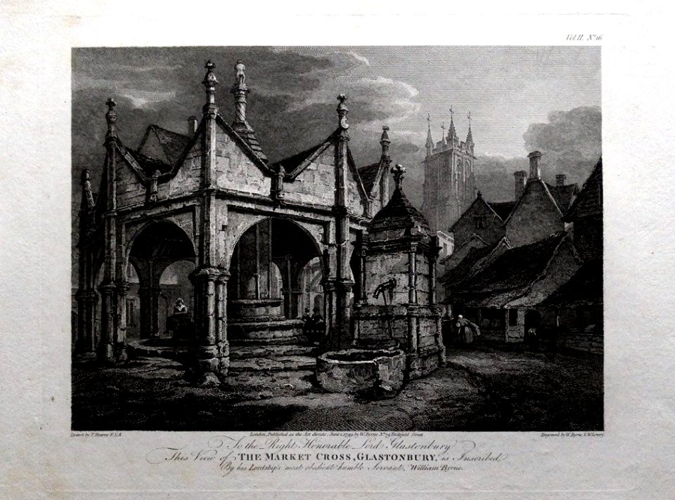 Market Cross, Glastonbury, Somerset 1799