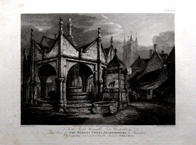 Market Cross, Glastonbury, Somerset 1799