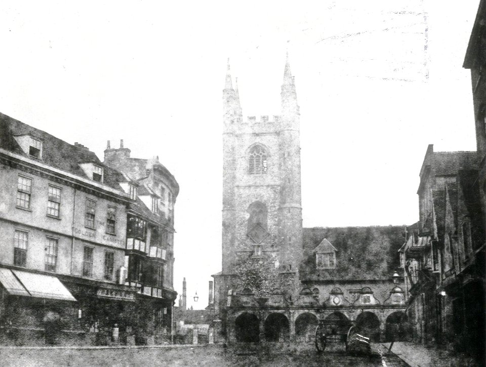 Market Place, Reading, c. 1845