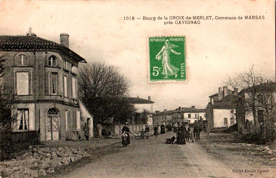 Marsas - La croix de Merlet