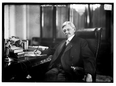 Marshall in office LCCN2014691528
