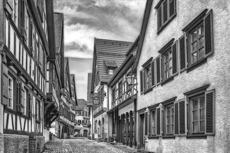 Comic effect architecture road
