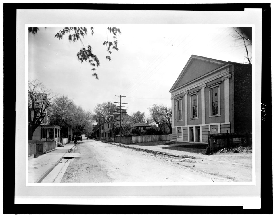 Market Street and M.E. Church ,south, Leesburg, Va. LCCN2007683530
