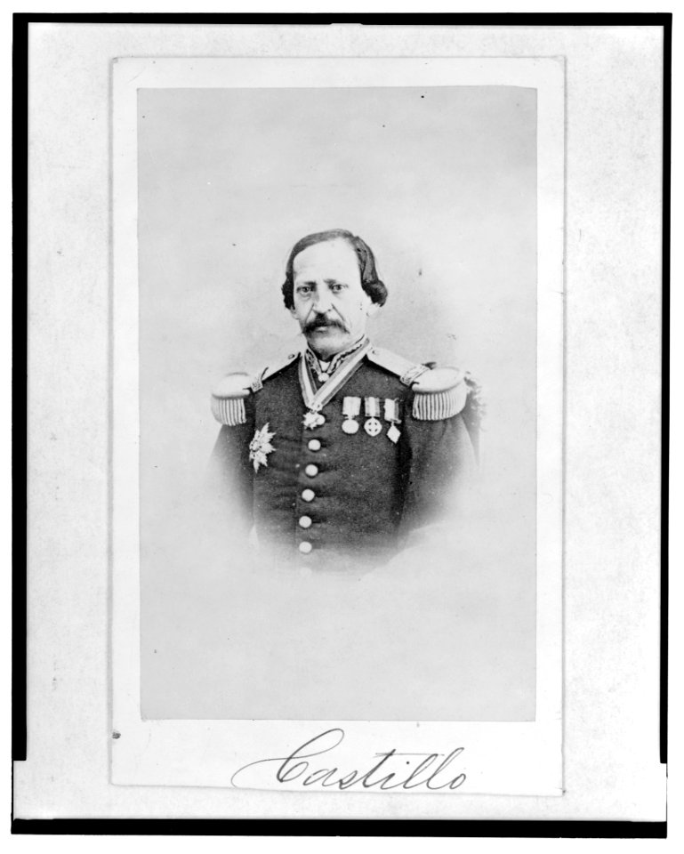 Martin del Castillo y Cos, head-and-shoulders portrait, facing front LCCN2005678207