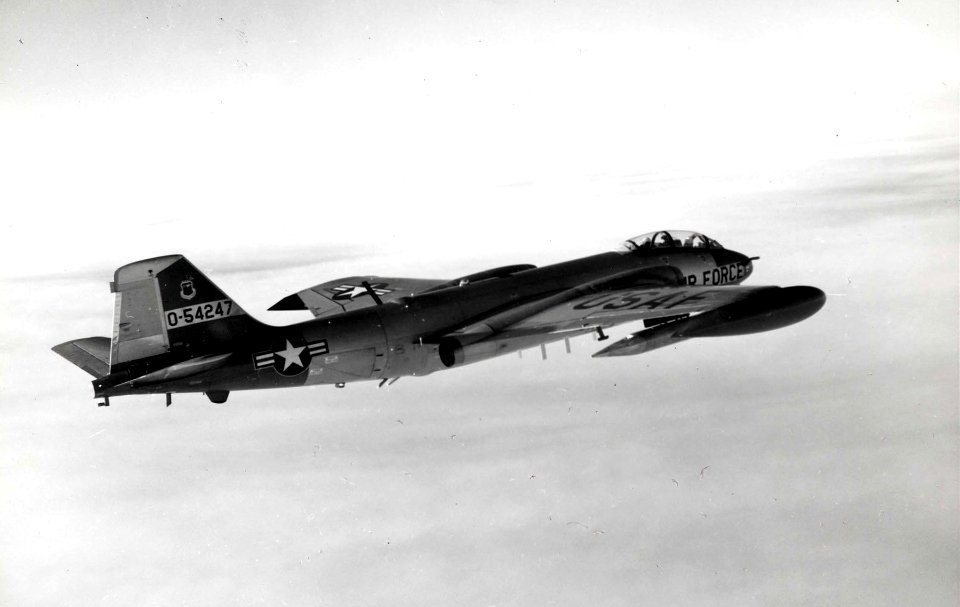 Martin EB-57E Canberra in flight 061031-F-1234P-017