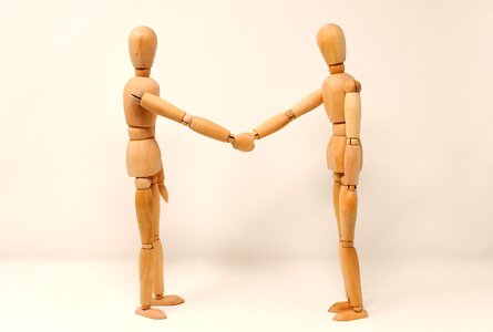 Shaking hands friendship welcome photo