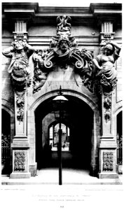 Markthalle Dresden, Durchgang, Architekten Rettig Stadtbaurat, Tafel 89, Kick Jahrgang II photo