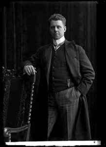 Martin Oscàr, opera singer, portrait 1906 - SMV - GO027