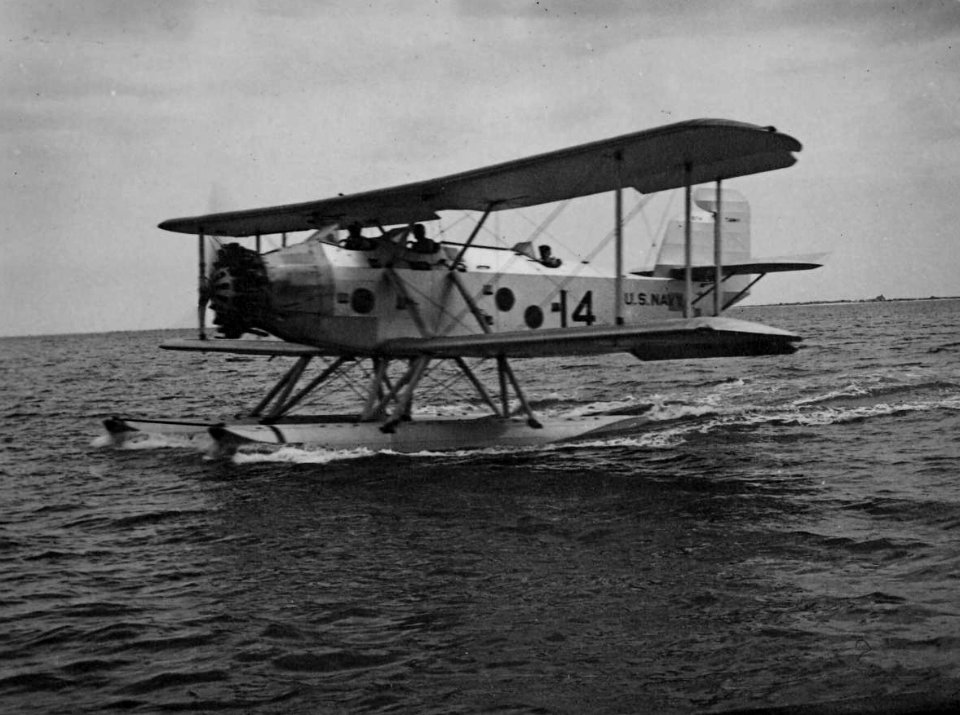 Martin T4M-1 seaplane in Pensacola Bay c1930
