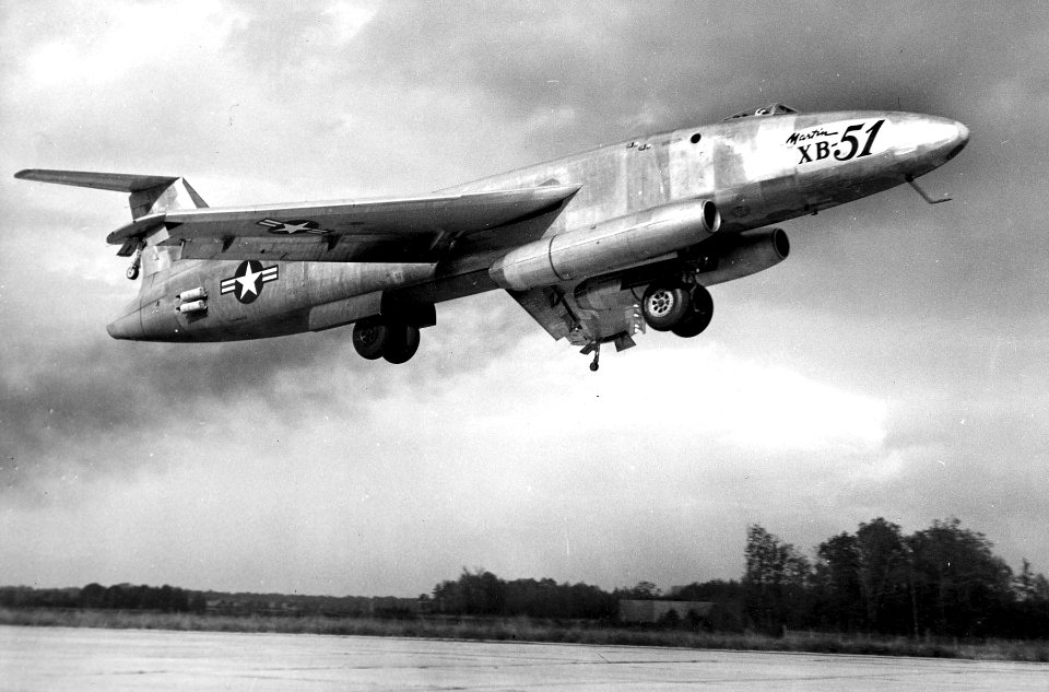 Martin XB-51 landing configuration 061026-F-1234S-008