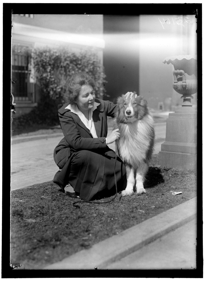 MARTIN, ANNE HENRIETTA. NATIONAL CHAIRMAN, NATIONAL WOMEN PARTY, 1926-. WITH SENATOR COLLIE LCCN2016868972