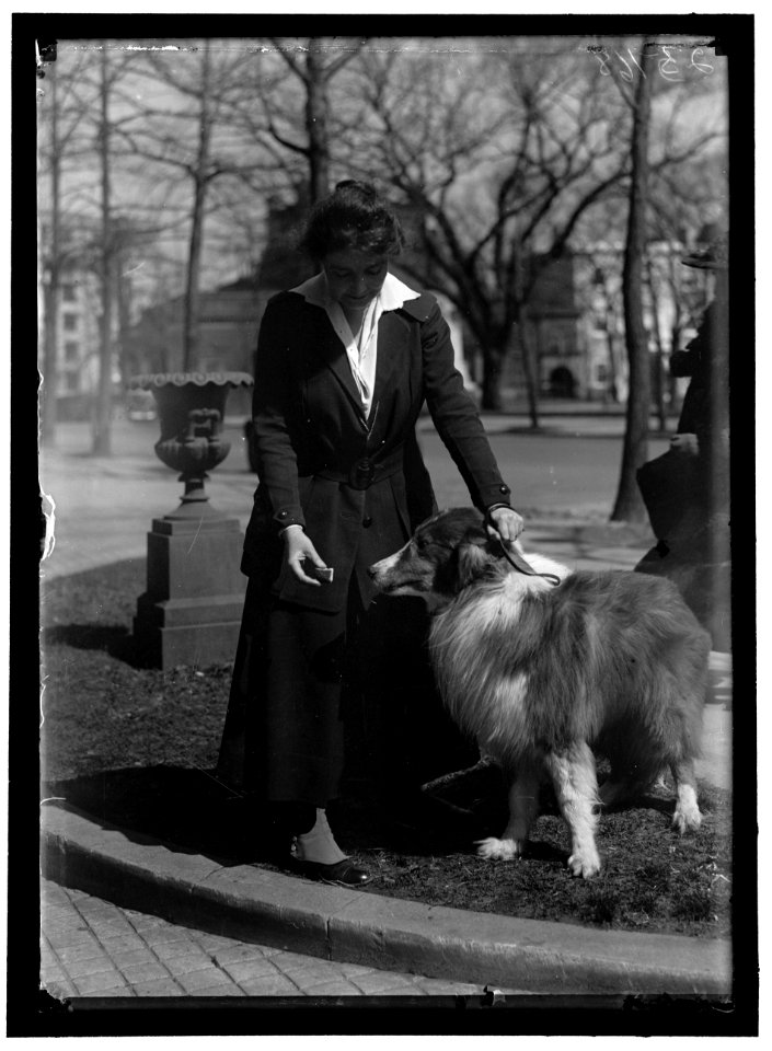 MARTIN, ANNE HENRIETTA. NATIONAL CHAIRMAN, NATIONAL WOMEN PARTY, 1926-. WITH SENATOR COLLIE LCCN2016868975