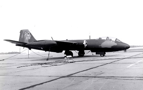 Martin B-57E Combat Conversion side view (SN 55-4274) 061031-F-1234P-008
