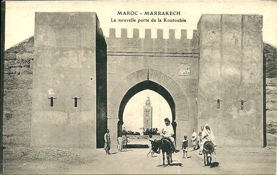 Marrakech-Koutoubia 1919