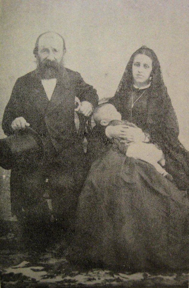 Martín, Rosa y su hijo Guillermo