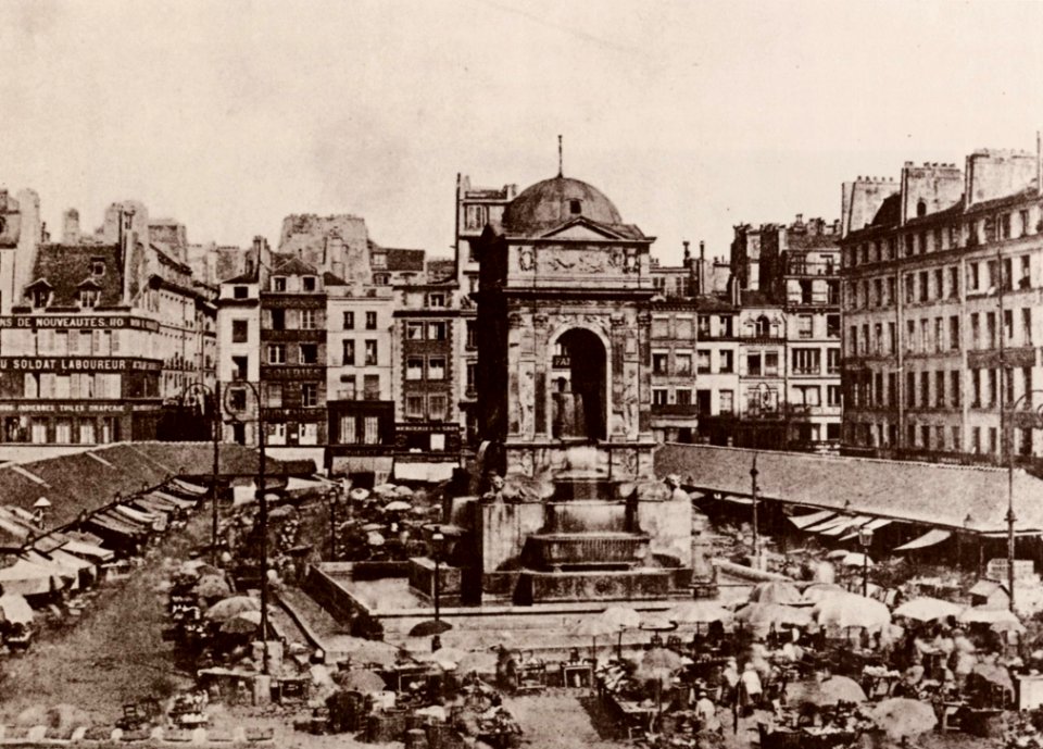 Marville, Charles - Marché des Innocents (Zeno Fotografie)
