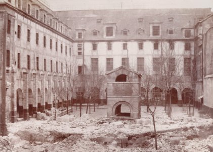 Marville - Démolition de la prison des Madelonnettes