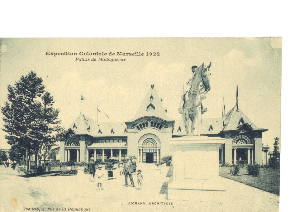 Marseille expo coloniale Madagascar