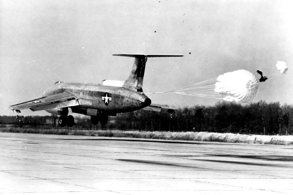 Martin XB-51 landing 061026-F-1234S-009