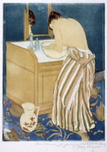 Mary Cassatt, La Toilette, 1890–1891 photo