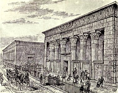 Marshall's flax mill, Holbeck, Leeds - exterior - c.1800