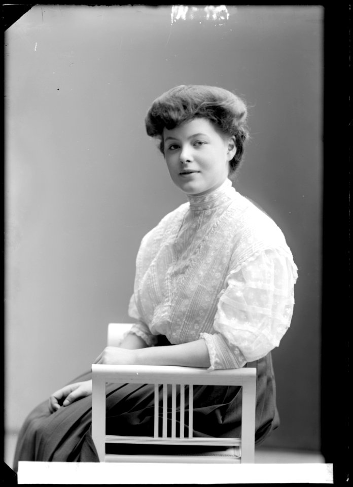 Mary Gräber, porträtt - SMV - GG057