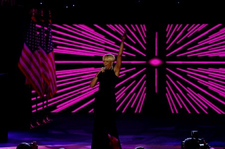 Mary J. Blige on stage