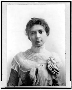 Mary Johnston, half-length portrait, facing front LCCN94510741 photo