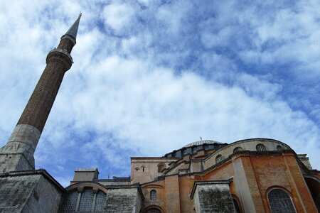 Cami minaret istanbul photo