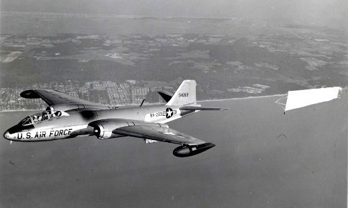 Martin B-57E Canberra in flight (SN 55-4269) 061031-F-1234P-005