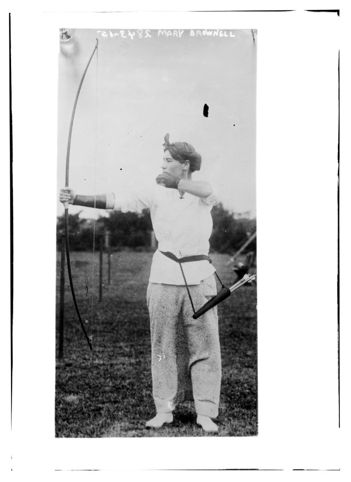 Mary Brownell - archery LCCN2014694374